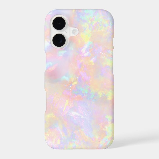 boîtier iPhone en opale rose (Verso)