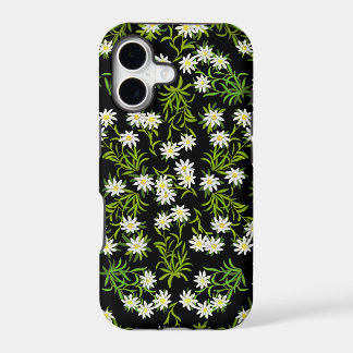 Boîtier iPhone Fleurs Alpines Edelweiss Suisses