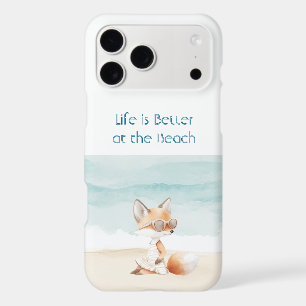 Boîtier iPhone Renard Océan Plage