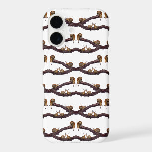 Boîtier iPhone X Baby Snail Frenzy (choisir la cou