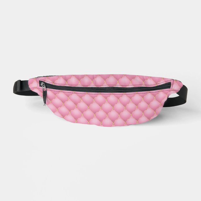 Boîtier Ogee Gold Diamonds Tufted Pink Pink Fanny (Recto)