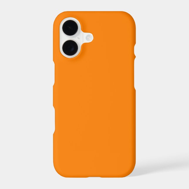 Boîtier Orange Slim pour iPhone 17 (Verso)