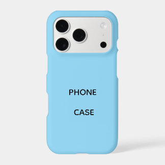 Boîtier personnalisé pour iPhone 17 Pro Slim Fit b