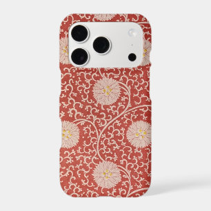 BOÎTIER POUR iPHONE 17 PRO DESIGN FLORAL VINTAGE