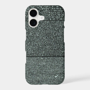 Boîtier Rosetta Stone hiéroglyphes égyptiens ancie