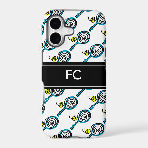 Boîtier sport iPhone avec motif de raquette de ten