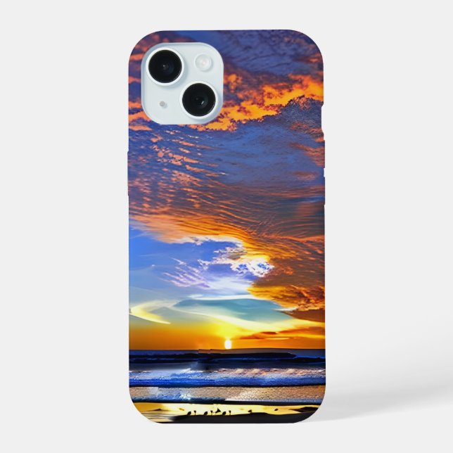 Boîtier téléphonique Ocean Sunset (Verso)