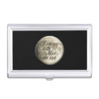 Je t'aime au lunaire réaliste de lune et de dos