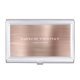 Moderne professionnel brossé métal Rose or