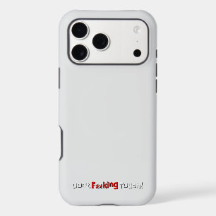 Boîtiers pour iPhone 17 Ne touchez pas mon iPhone
