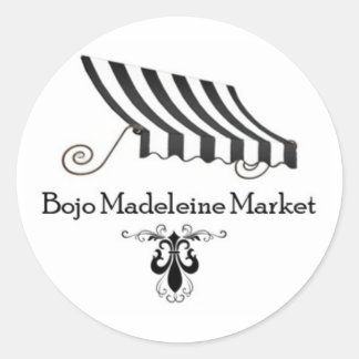 Bojo Madeleine Market 3" Round Sticker 2025