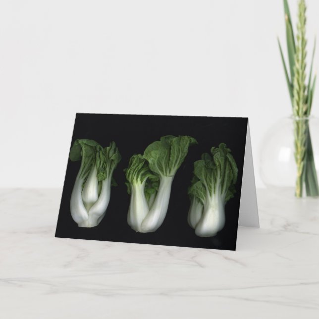 Bok Choy Card (Front)
