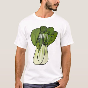 Bok choy cartoon illustration  T-Shirt