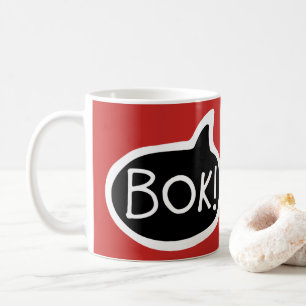 BOK! Croatian Greeting, Hello Speech Bubble Coffee Mug