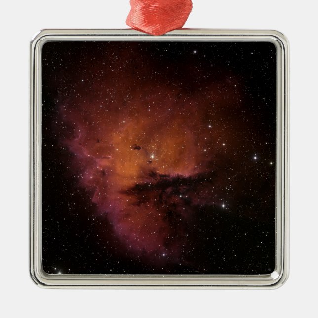 Bok Globules in NGC 281 Metal Ornament (Front)