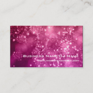 Bokeh 16 (Music or DJ) Business Cards