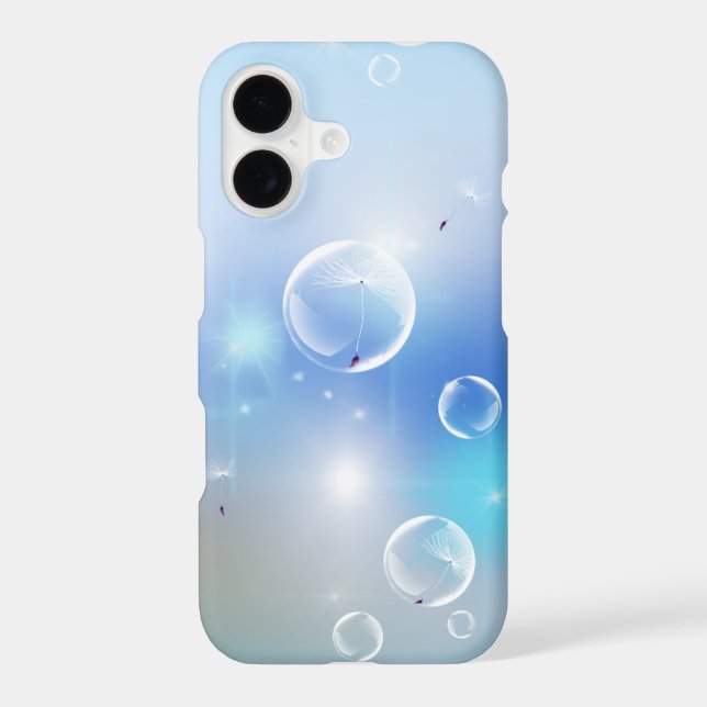 Bokeh and Bubbles Dandelion design (Back)
