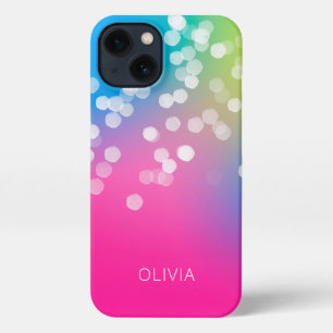 Bokeh Colourful Gradient iPhone Case