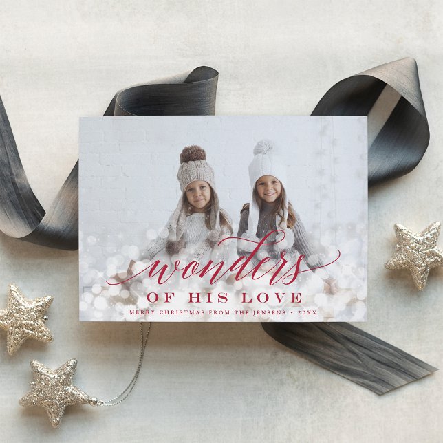 Bokeh Flare | Holiday Photo Card (Creator Uploaded)