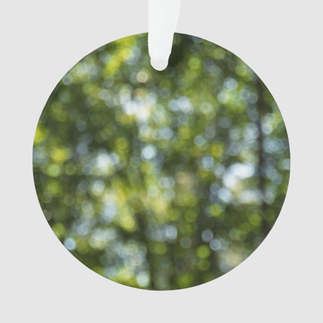 Bokeh in Spring Ornament (Front)