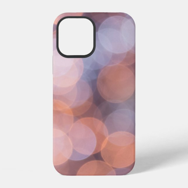 Bokeh lights effect design shiny iPhone case (Back)