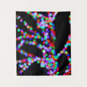Bokeh lights tapestry