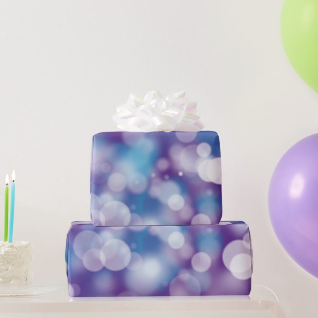 Bokeh Party Lights Wrapping Paper (Party Gifts)