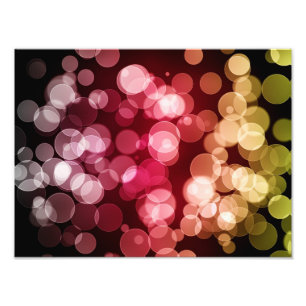 Bokeh Photo Print