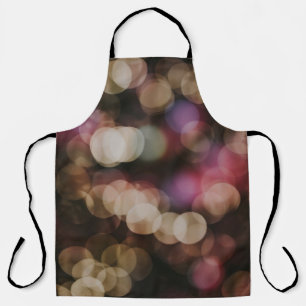 Bokeh photography of lights apron