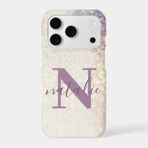 Bokeh scintillant strass personnalisé rose violet