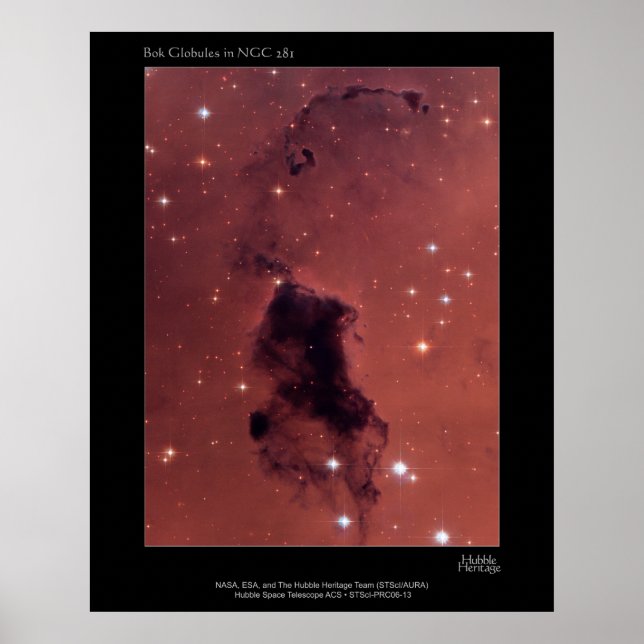 BokGlobulesInNGC281-2006-13 Poster (Front)