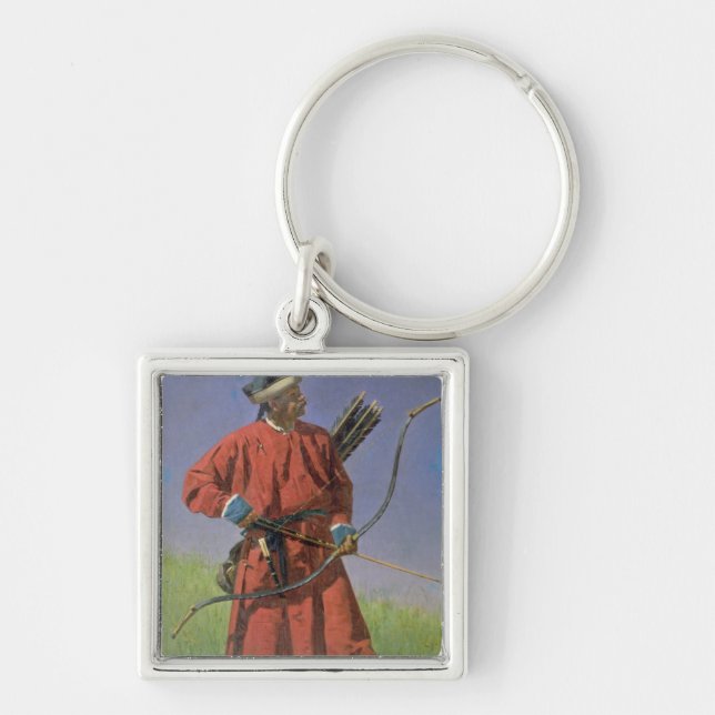 Bokharan Soldier , 1873 Keychain (Front)