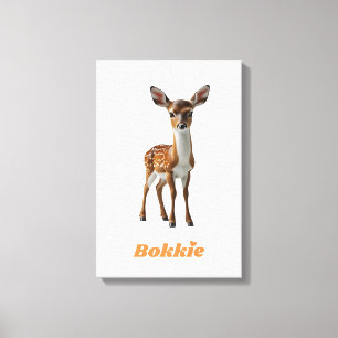 BOKKIE Afrikaans Saffa Expat Afrikaanse Humor Canvas Print
