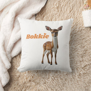 BOKKIE Afrikaans Saffa Expat Afrikaanse Humour Throw Pillow