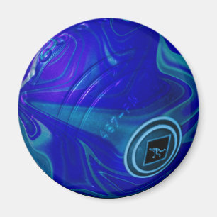 Bol de pelouse en marbre bleu, Aimant frigo