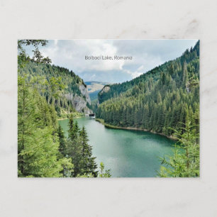 Bolboci Lake , Romania Postcard