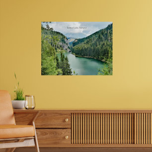Bolboci Lake, Romania Poster