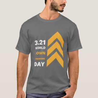BOLD 3.21 Down Syndrome Awareness Unisex T-shirt