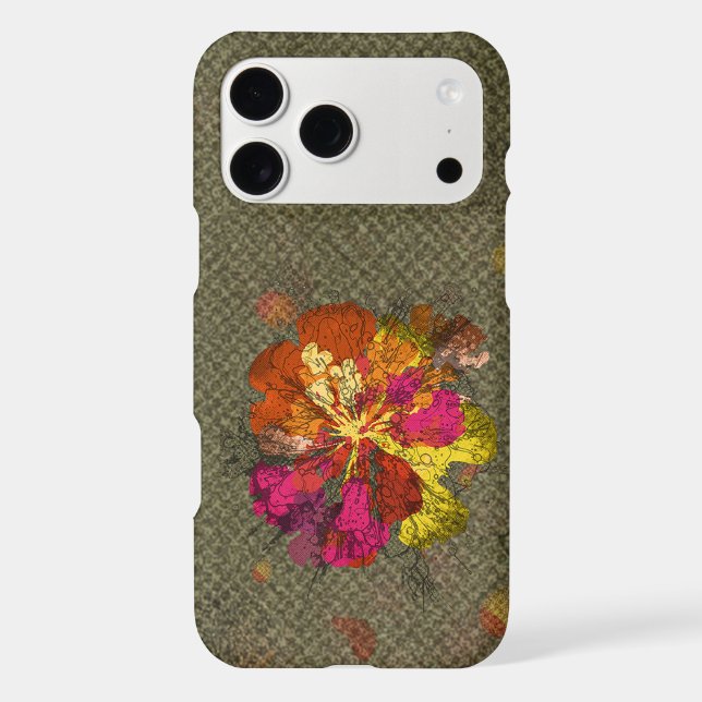 Bold Abstract Bloom (Back)