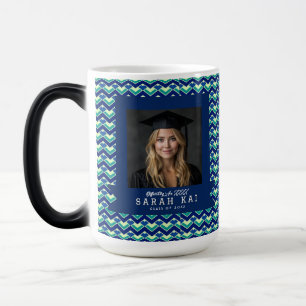 Bold Abstract Pattern Gift For Him Grad Magic Mug