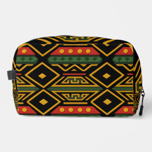 Bold African Print Dopp Kit