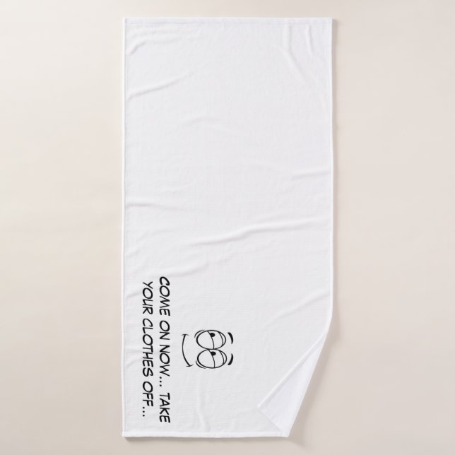 Bold and Bawdy Bath Towel (Bath Towel)