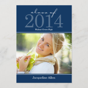 Bold and Beautiful Graduation Invitation