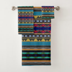 Bold and Colourful Bath Towel Set