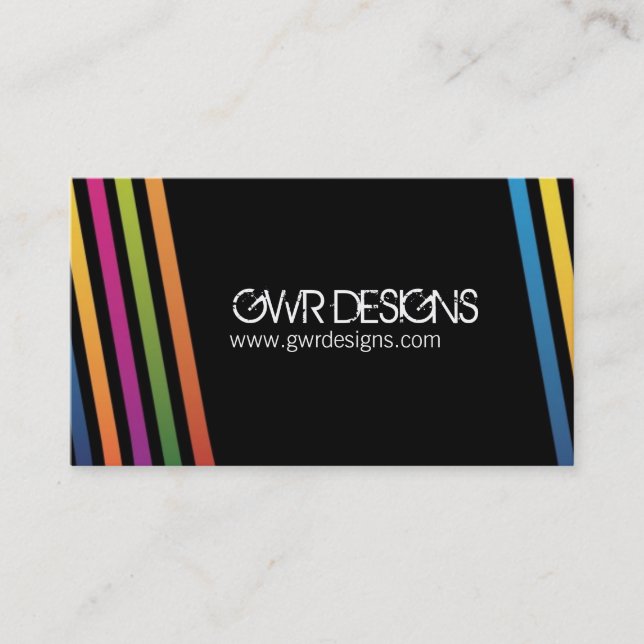 Bold and Modern Business Cards (Front)