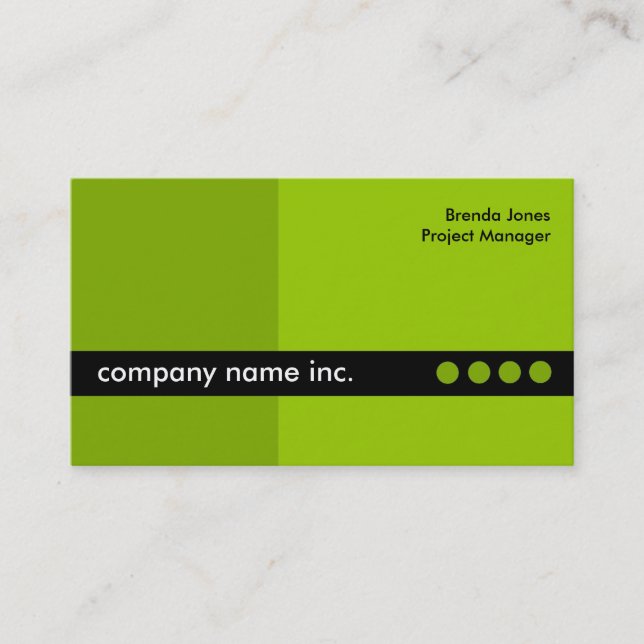 Bold and Vibrant Business Cards (Front)