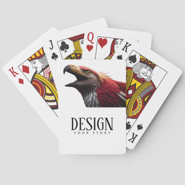  bold artistic touch to your game nights  playing cards (Back)