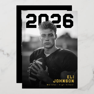 Bold Athletic Graduation PhotoPop 