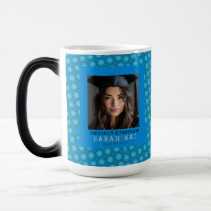 Bold Aztec Print Congrat Graduate Magic Mug
