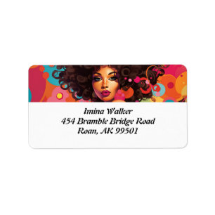 Bold, Beautiful, and Pop: Diva-ish Delights Label